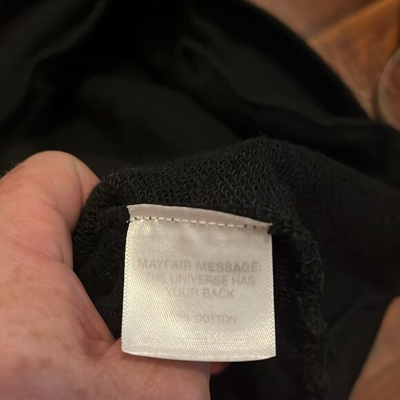 The Mayfair Group Black Mayfair Athletic Group Graphic Hoodie Sweatshirt - Picture 9 of 9